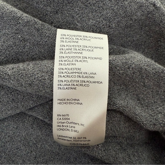 Women’s Free People Jamie Oversized Off The Shoulder Sweater Wool Blend Medium - Picture 12 of 14